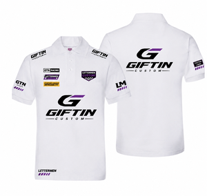 Custom <b>Full</b> Dye Sublimation Breathable Short Printed Racing Polo Shirt Sponsor Brand <b>Marks</b> Sweat Wicking Motorsport Unisex Daily - Product Image 1