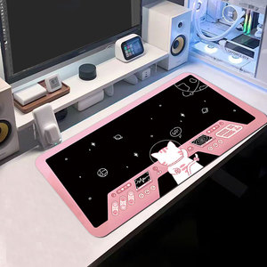 Pink Scene Mouse <strong>Pad</strong> Large Custom Gaming Desk Mats Computer Keyboard <strong>Pads</strong> Anti-slip Rubber Base Mousepad - Product Image 5