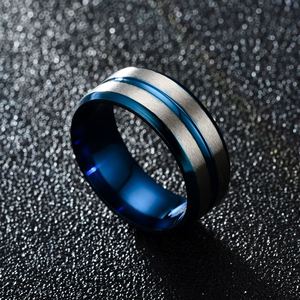 Factory Wholesale Stainless Steel <b>Couple</b> <b>Rings</b> Width Stackable Band <b>Rings</b> Gold Stainless Steel <b>Ring</b> for Men Women - Product Image 2