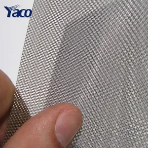 Plain weave wire mesh philippines AISI 304 304L 316 316L stainless steel wire woven micro screen fabric filter mesh net