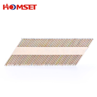 Clous à bobine collée Encadrement 30 34 degrés Tête coupée Bande de papier Cloueuse Porte en bois Rembourrage Rivet Pistolet Kit Tackers Outils