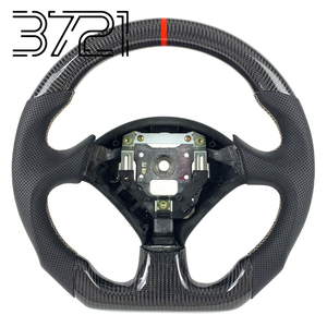 พวงมาลัยคาร์บอนไฟเบอร์แท้ทรงสปอร์ตแบบฐานตัด สำหรับ Honda S2000 S2K AP1 AP2 ปี 1999-2009 - Product Image 1