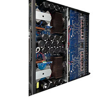 Amplificateur de puissance professionnel à 4 canaux 4*2200W, boîtier métallique, montage en rack, amplificateur audio