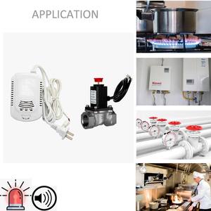 Lpg Gás <span class=keywords><strong>Detector</strong></span> Nz com Shut off Valve <span class=keywords><strong>Battery</strong></span> e AC <span class=keywords><strong>Powered</strong></span> Gás Leakage <span class=keywords><strong>Detector</strong></span> para Cozinha - Product Image 3