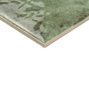 Piastrella Verde Capri 15 X 15 Cm, Spessore 8 Mm, Finitura Lucida, Bordi Irregolari - Product Image 3