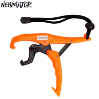 NEWMAJOR Pince à poisson flottante durable en ABS 6 et 9 pouces, outil de capture et de libération pour la pêche en eau douce