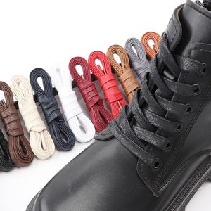 Cordones de Algodón Encerado Personalizados de 8 mm, Cordones Planos Encerados para Zapatillas, 12 Colores - Product Image 3