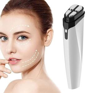 Masseur oculaire électrique à vibration avec logo personnalisé, anti-âge, anti-rides, éliminateur de cernes, éliminateur de poches sous les yeux, soin de beauté, raffermissement de la peau - Product Image 2