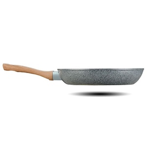 Padella Antiaderente <span class=keywords><strong>in</strong></span> Alluminio Forgiato Rivestito <span class=keywords><strong>in</strong></span> <span class=keywords><strong>Pietra</strong></span> di Marmo Durevole 24cm (9,5 Pollici), Altre Dimensioni Disponibili. - Product Image 6