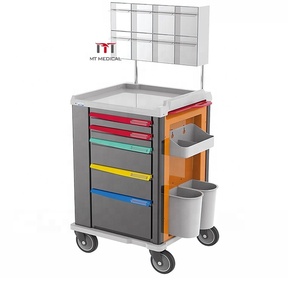 Chariot médical multifonctionnel pour infirmières, chariot médical avec roues et tiroir, chariot pour infirmières - Product Image 3