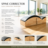 Ensemble complet de 5 appareils de Pilates en chêne élite durable : Reformer, Cadillac, Trapeze, Wunda Chair, Ladder Barrel, Correcteur de colonne vertébrale, Rééducation