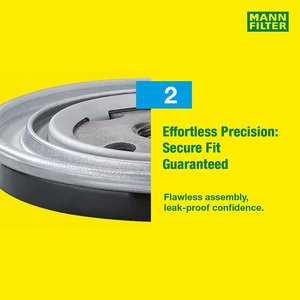 Filtre à huile sans métal Mann Filter Mann-Filter HU 719/7 <span class=keywords><strong>X</strong></span> - Product Image 2