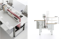 Bureau d'ordinateur électrique Uplift Bureau commercial personnalisé Santé Bureau exécutif Bureau PC Levage Hauteur réglable Bureau de table