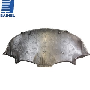 Cubierta de la parte inferior del parachoques trasero BAINEL para TESLA Modelo <span class=keywords><strong>3</strong></span> versión del difusor sin remolque 2017-2023 OE 1135410-00-A 1100838-00-H - Product Image 5