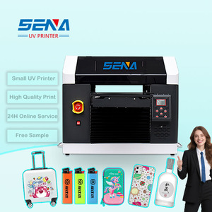 Small Business Ideas A3 Inkjet Flatbed Printer for Wood Acrylic ID Card <b>Pens</b> Badge Digital Print Machine <b>with</b> <b>Camera</b> Visual - Product Image 2