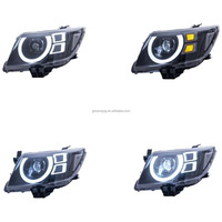 Feux avant à LED pour Toyota Hilux Vigo, feux de signalisation, feux de voiture, 2008-2014, accessoires automobiles, feux de jour
