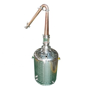 <span class=keywords><strong>Kit</strong></span> de Distillation Professionnel en Cuivre et Acier Inoxydable 50L/100L/200L - Distillateur de Vodka/Brandy/Rhum/Whisky avec Plaques à Bulles - Product Image 1