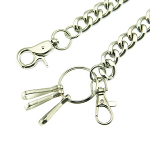 Cadena para Pantalones de Hombre, Personalizada, Simple, Versátil, de Varias Capas, Chapada en Plata, Cadena para la Cintura, Joyería de Moda - Product Image 4