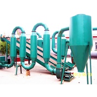 Séchoir à flux d'air de bonne qualité Équipement de séchage de la sciure Séchoir à air pour la sciure Nouveau design Séchage des petits tuyaux