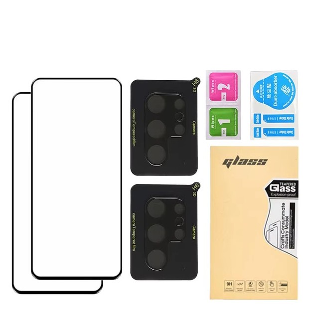 0.33mm 3D 2.5D Radian Includes Camera Lens ProtectorHD Tempered Glass Protector for Google Pixel 7A/8Pro/Pixel7/Pixel9