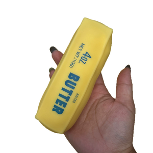 Juguete Antiestrés con Forma de Barra de Mantequilla Gourmet, Gadget de Cocina Realista para Estimulación Táctil y Reducción del Estrés en el Trabajo - Product Image 6