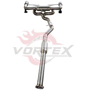 Escape Valvetronic de Acero Inoxidable Vortex para Toyota GT86 Subaru BRZ, Silenciador de Alto Rendimiento Catback con Puntas de Carbono - Product Image 3
