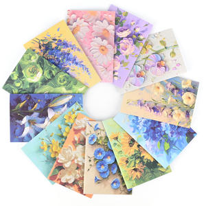 Ensemble de cartes de remerciement transfrontalières 4x6 pouces avec enveloppes et motif floral <span class=keywords><strong>sur</strong></span> <span class=keywords><strong>papier</strong></span> <span class=keywords><strong>ordinaire</strong></span> - Product Image 2