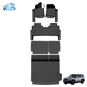 Tapis de sol de voiture imperméables et antidérapants complets en TPE BYD, tapis de coffre, tapis de dossier de siège pour BYD Formula Leopard 8 2025 - Product Image 1