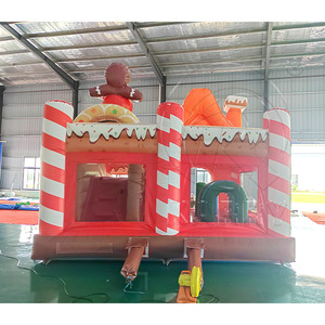 <span class=keywords><strong>Castillo</strong></span> Inflable Navideño, <span class=keywords><strong>Castillo</strong></span> Inflable <span class=keywords><strong>Interior</strong></span> con Tobogán, Castillos Inflables para Fiestas Infantiles al Aire Libre, para Eventos al Aire Libre - Product Image 4