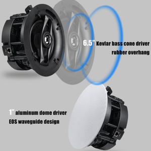 Nhà Thông Minh Powered Stereo Âm Thanh Ứng Dụng Điều Khiển Tùy Chỉnh Hifi Hoạt Động Loa Trần <span class=keywords><strong>Bluetooth</strong></span> Không Dây - Product Image 3