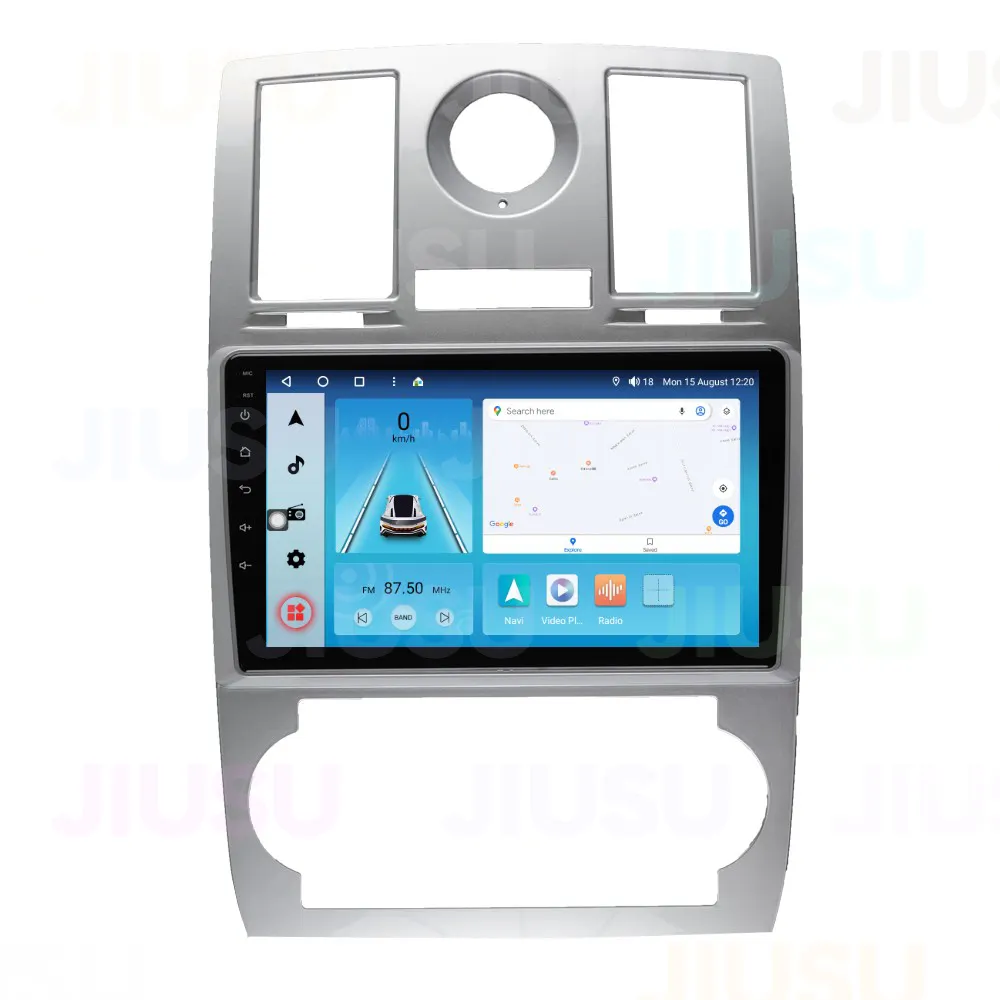Pemutar DVD navigasi GPS Radio mobil Android layar sentuh sistem Audio Multimedia Stereo untuk Chrysler 300C Aspen 2004-2010