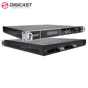 IP Gateway RF TO RF Modulator DVB S/S2/S2X DVBT/ATSC/ISDB-T Input With 2*CI Slots For CI Standard CARDS