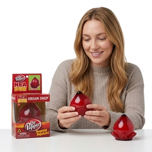 Nuevo NeaDoh, Juguete Antiestrés de Goma con Diseño de Gota de Agua Roja, Juguete de Descompresión para Adultos y Niños - Product Image 1
