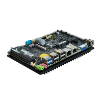 Carte mère ELSKY M100SE 2026 de 4 pouces avec 2/3/4 cartes réseau Intel, MSATA, 8e/10e génération, 6 ports COM, USB, 1 slot de mémoire DDR4 pour système de contrôle d'accès