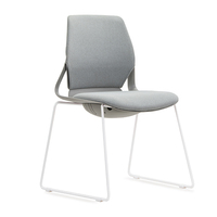 Chaise de formation moderne en maille, confortable pour les ateliers et salles de réunion, couleur personnalisable, empilable