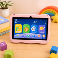 Tablette pour enfants de 7 pouces, 4 Go de RAM, 32 Go de stockage, design animal, apprentissage éducatif, tablette Android, tablette pour enfant