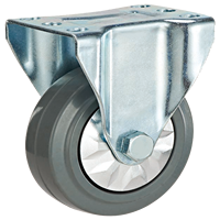 Roue de roulement personnalisable par le fabricant en PVC, PP, TPR, caoutchouc de 3/4/5 pouces – Tous types de roulettes à usage moyen pour chariots industriels
