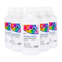1000ML Pewarna Sublimasi Berbasis Air untuk Larutan Pembersih untuk Mesin Cetak Digital Printhead Pipa UV Flatbed Spray