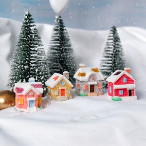 Decoración Navideña al por Mayor para Casas de Muñecas, Miniaturas, Artesanías de Resina, Accesorios DIY, Accesorios para Crear Atmósfera Navideña en Casas Pequeñas - Product Image 1