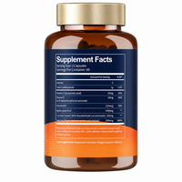 Acide alpha-lipoïque 1000 mg en capsules avec curcuma, vitamines C, E, B12, sélénium, complément alimentaire, 120 capsules, formule 6-en-1
