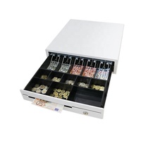 electrónica para supermercado, caja registradora con 5 Billetes/8 Monedas integrada, bandeja de efectivo, ECD-410