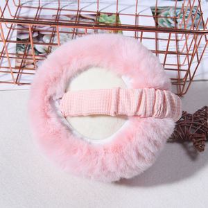 जेक्सवाचर थोक कस्टम नरम ईयरफलैप कवर प्लग नकली खरगोश सर्दियों गर्म महिलाओं को फोक्स फर कान मफ - Product Image 3