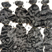 Meilleure Qualité Cheveux Remy en Gros Fournisseur Cheveux Indiens Bruts Cambodgiens Birmans Naturels Raides Ondulés Bouclés Bundles de Tissage Burdekin