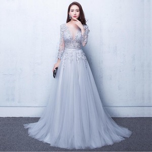 <span class=keywords><strong>Vestidos</strong></span> <span class=keywords><strong>de</strong></span> <span class=keywords><strong>dama</strong></span> <span class=keywords><strong>de</strong></span> <span class=keywords><strong>honor</strong></span> <span class=keywords><strong>de</strong></span> manga larga Chinos <span class=keywords><strong>Baratos</strong></span> <span class=keywords><strong>de</strong></span> encaje con cuentas <span class=keywords><strong>de</strong></span> color/Talla grande por encargo - Product Image 1