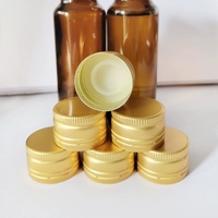 Bouchon à vis ROPP en aluminium de taille personnalisée, inviolable et anti-déversement, pour bouteilles de boissons, de vin, d'alcool et de liquides buvables