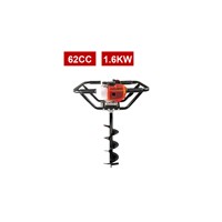 Machine de terrassement à essence 2 temps 62 cm³ haute puissance pour usage domestique, perceuse à trous, tarière, foreuse de terre