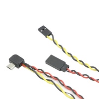Câble Micro USB vers sortie AV pour caméra SJ4000 SJ5000 SJ6000, câble émetteur vidéo et audio FPV AV