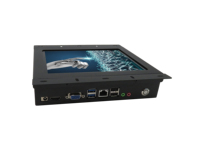 Layar Sentuh Industri IP65 Terpasang Depan 8 Inci PCAP Open Frame Touch Panel PC LCD