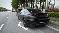 Kit carrosserie en fibre de carbone pour Mercedes-Benz EQE AMG, amélioration EQE, lèvre avant, diffuseur, spoiler, capot en fibre de carbone Babos