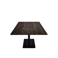 DLT-S031 Offre Spéciale de haute qualité, design moderne, meubles durables, table à manger en bois, restaurant, salon, table à manger, vente en gros